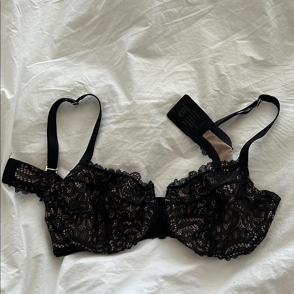 Soma Unlined Balconette Bra (36DD)